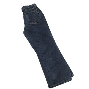 Xhilaration Womens Jeans Capri Denim Sz 11 Dark Wash Mid Rise